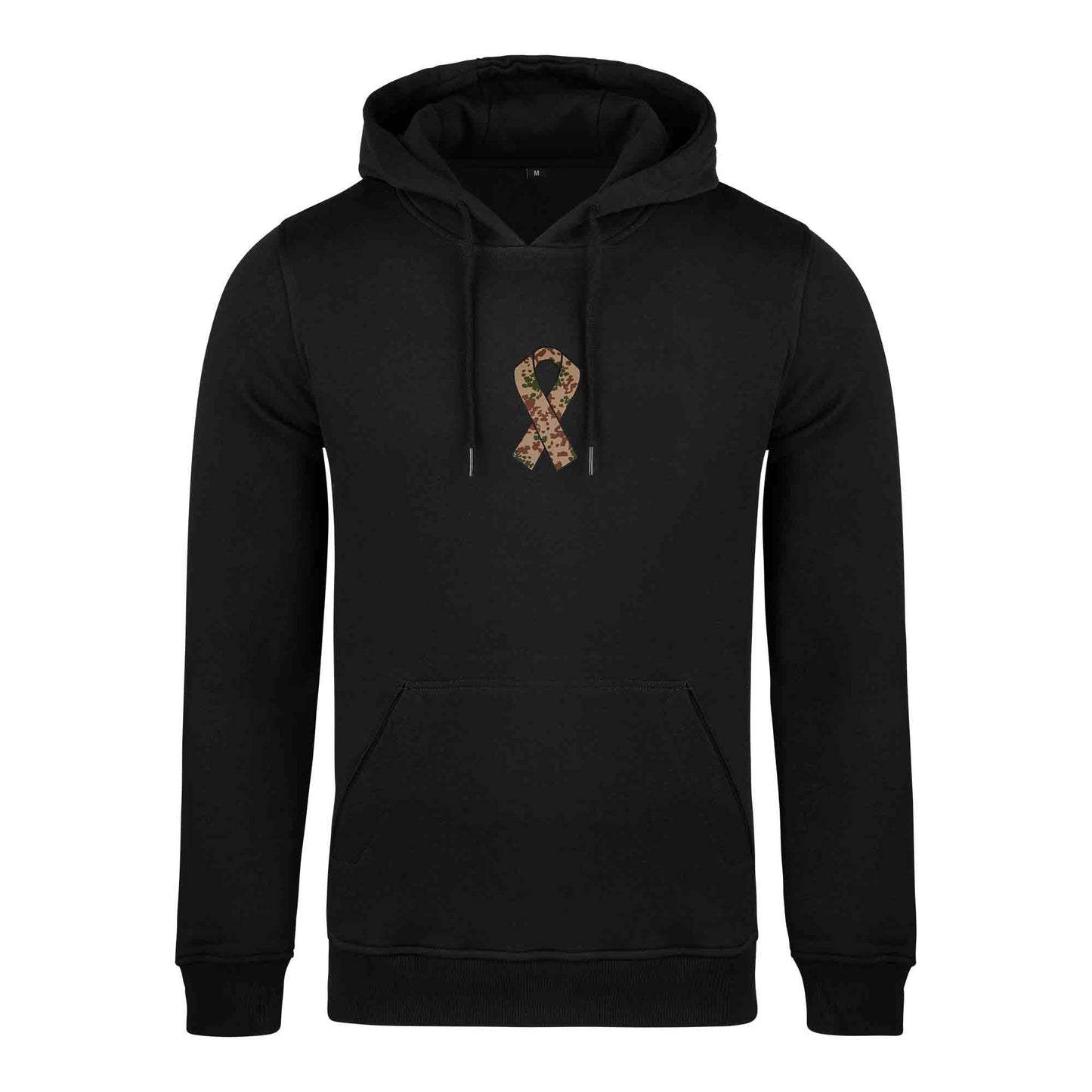 RBBN_SaluteToService_Ribbon_Hoodie__Schwarz_Wuestentarn_Frontlogo
