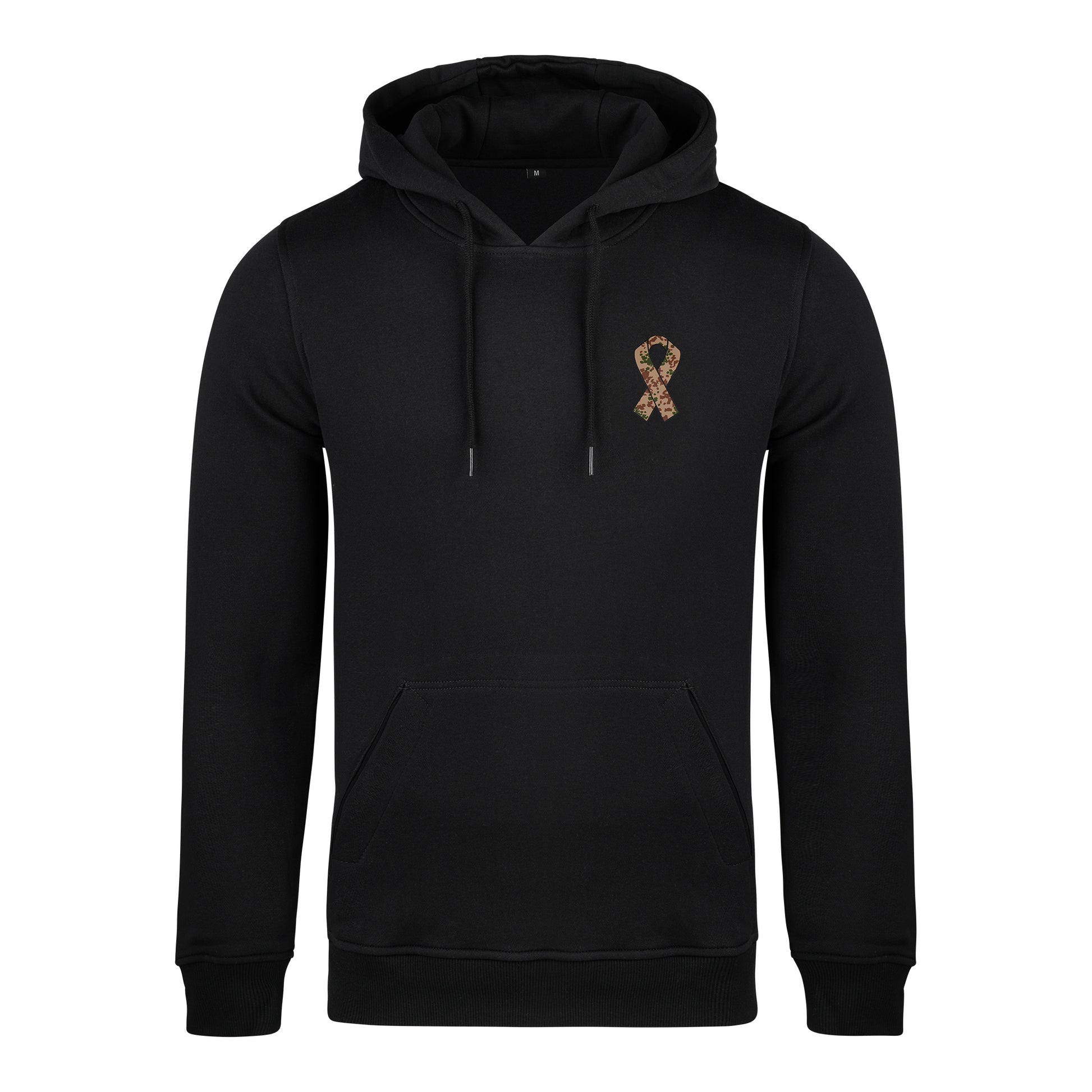 RBBN_SaluteToService_Ribbon_Hoodie_ Schwarz Wuestentarn_Brustlogo