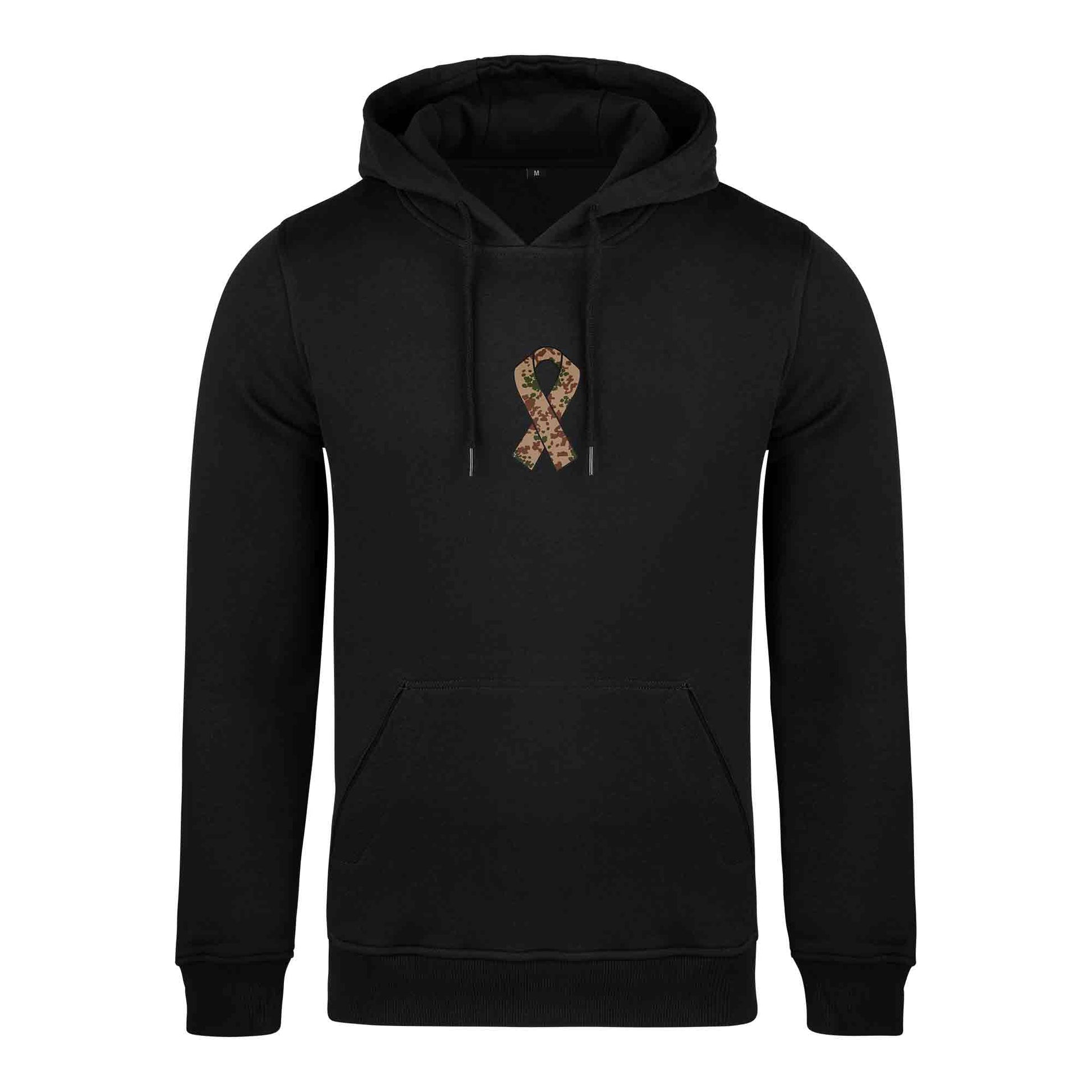 RBBN_SaluteToService_Ribbon_Hoodie__Schwarz_Wuestentarn_Frontlogo