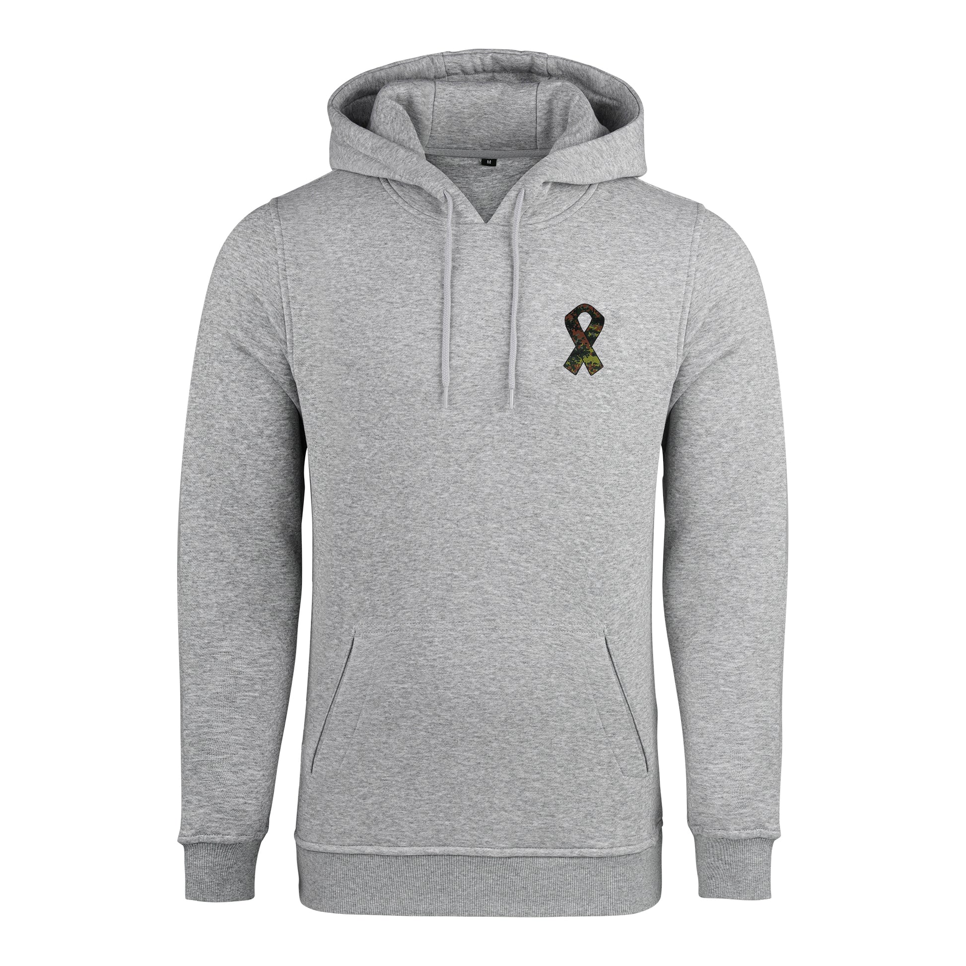 RBBN_SaluteToService_Ribbon Hoodie grau Flecktarn Brustlogo